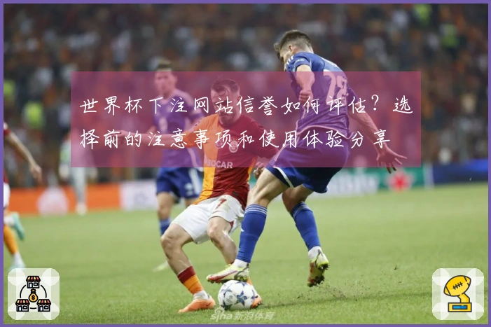 世界杯下注网站信誉如何评估？选择前的注意事项和使用体验分享