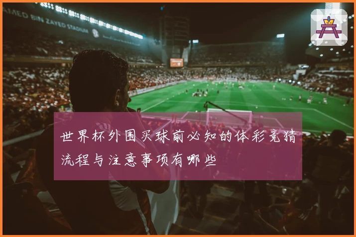 世界杯外围买球前必知的体彩竞猜流程与注意事项有哪些